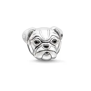 Thomas Sabo Karma Beads Sterling Silver Pug Charm