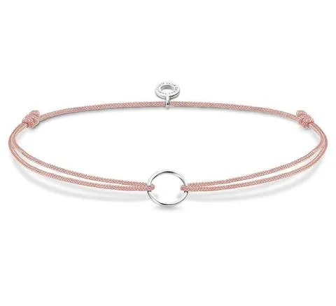 Thomas Sabo Little Secrets Sterling Silver Pink Charm Bracelet
