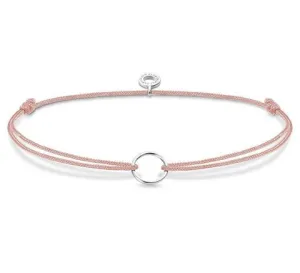 Thomas Sabo Little Secrets Sterling Silver Pink Charm Bracelet