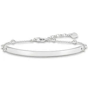 Thomas Sabo Love Bridge Sterling Silver Beaded Bracelet