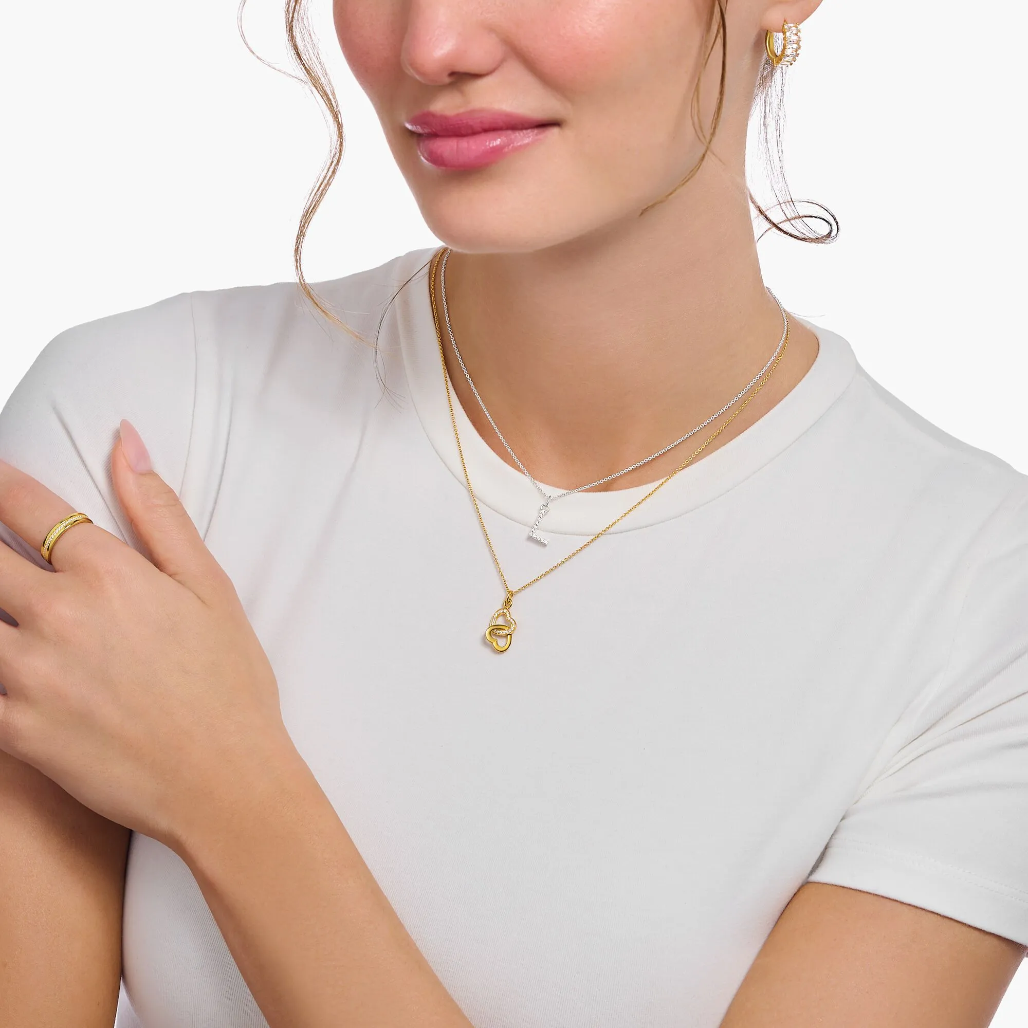 Thomas Sabo Sterling Silver Letter L Necklace