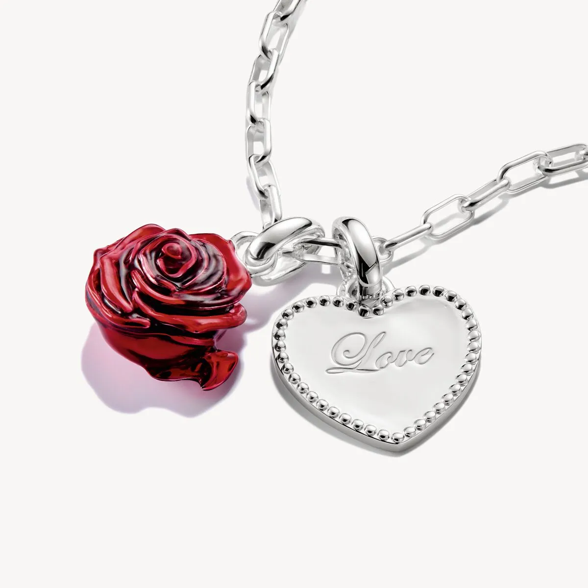 Thomas Sabo Sterling Silver Love Heart Connect Charm