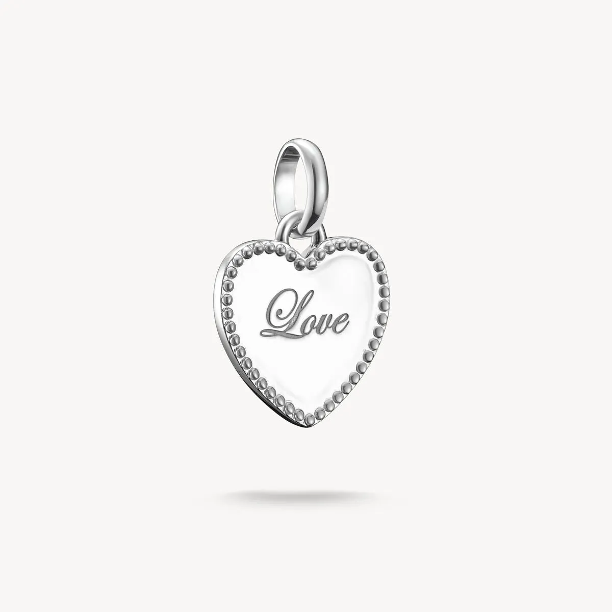 Thomas Sabo Sterling Silver Love Heart Connect Charm