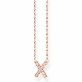 Thomas Sabo Glam And Soul Rose Gold Necklace D