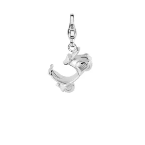 Ti Sento Sterling Silver Italian Ride Moped Charm D