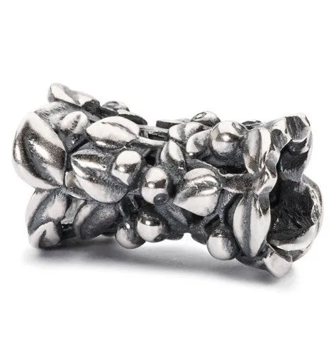 Trollbeads Bead Blueberries of Youth Silver