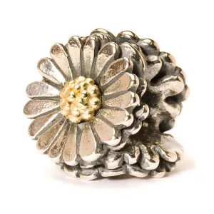 Trollbeads Bead Silver Daisy